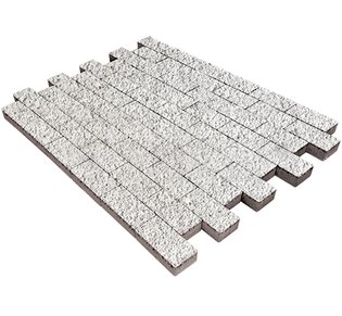 Тротуарная плитка Прямоугольник, 60 мм, Эльтон, Backwash: фото