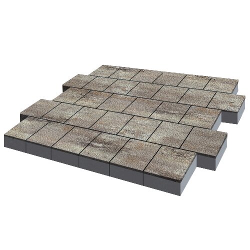 Тротуарная плитка Валенсия, 80 мм, ColorMix Берилл, Native в Калуге
